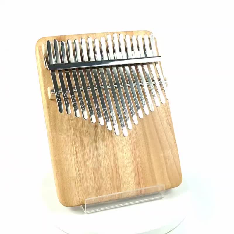 日本樟木拇指琴/17音拇指琴/KALIMBA - 吉他/乐器 - 木头 金色