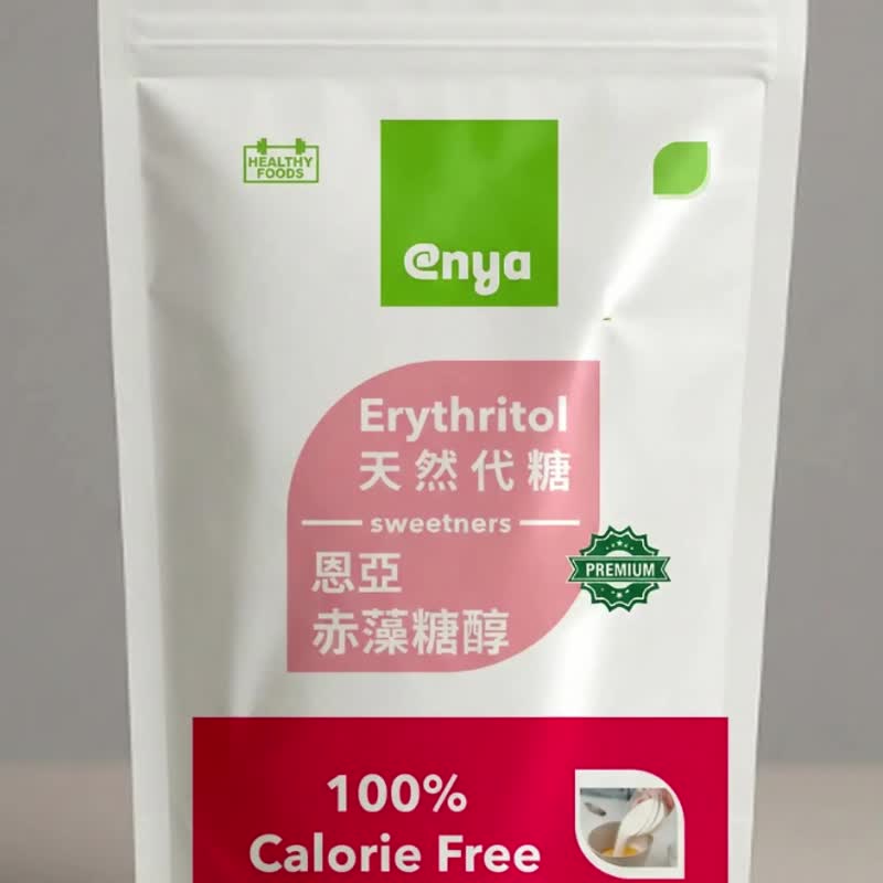 enya 恩亚 天然赤藻糖醇 (500g) - 0热量代糖 生酮友善 不升血糖 - 蜂蜜/黑糖 - 其他材质 