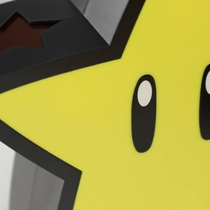 【MARIO系列】官方授权英国Paladone玛利欧无敌星投射气氛灯 - 灯具/灯饰 - 塑料 黄色