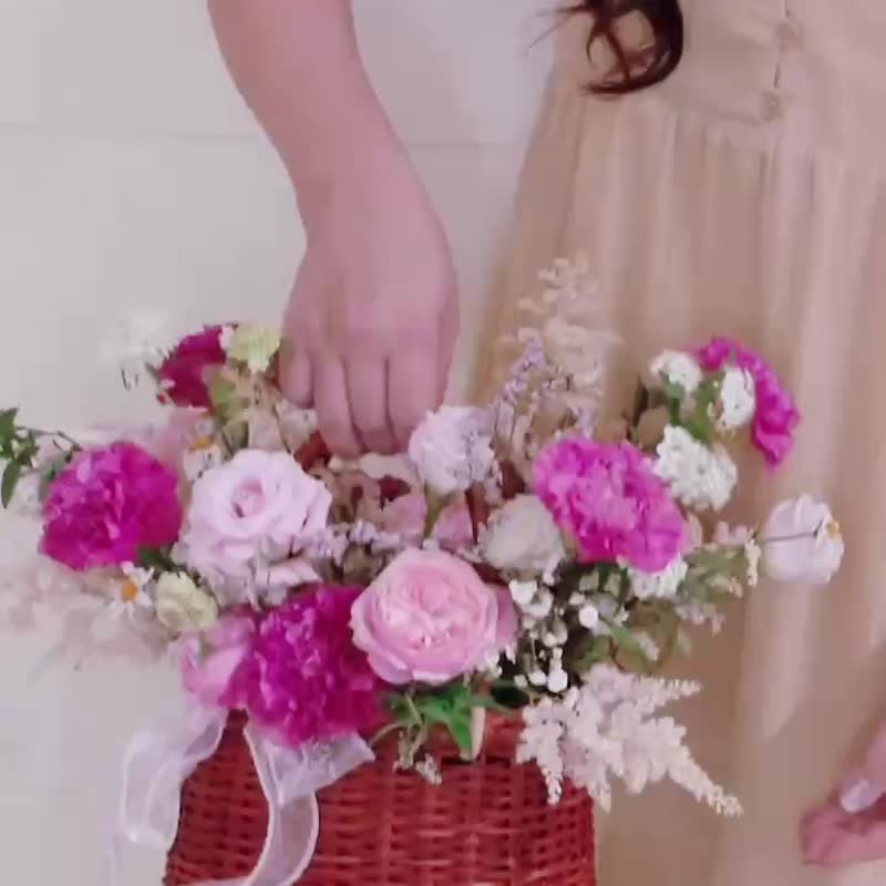 【期间限定】花映慈心x母亲节x鲜花花艺x新竹竹北x文化币 - 植栽 - 其他材质 